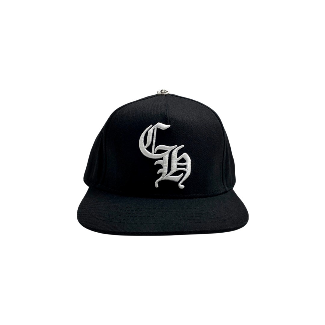 CH White Embroidered Baseball Cap