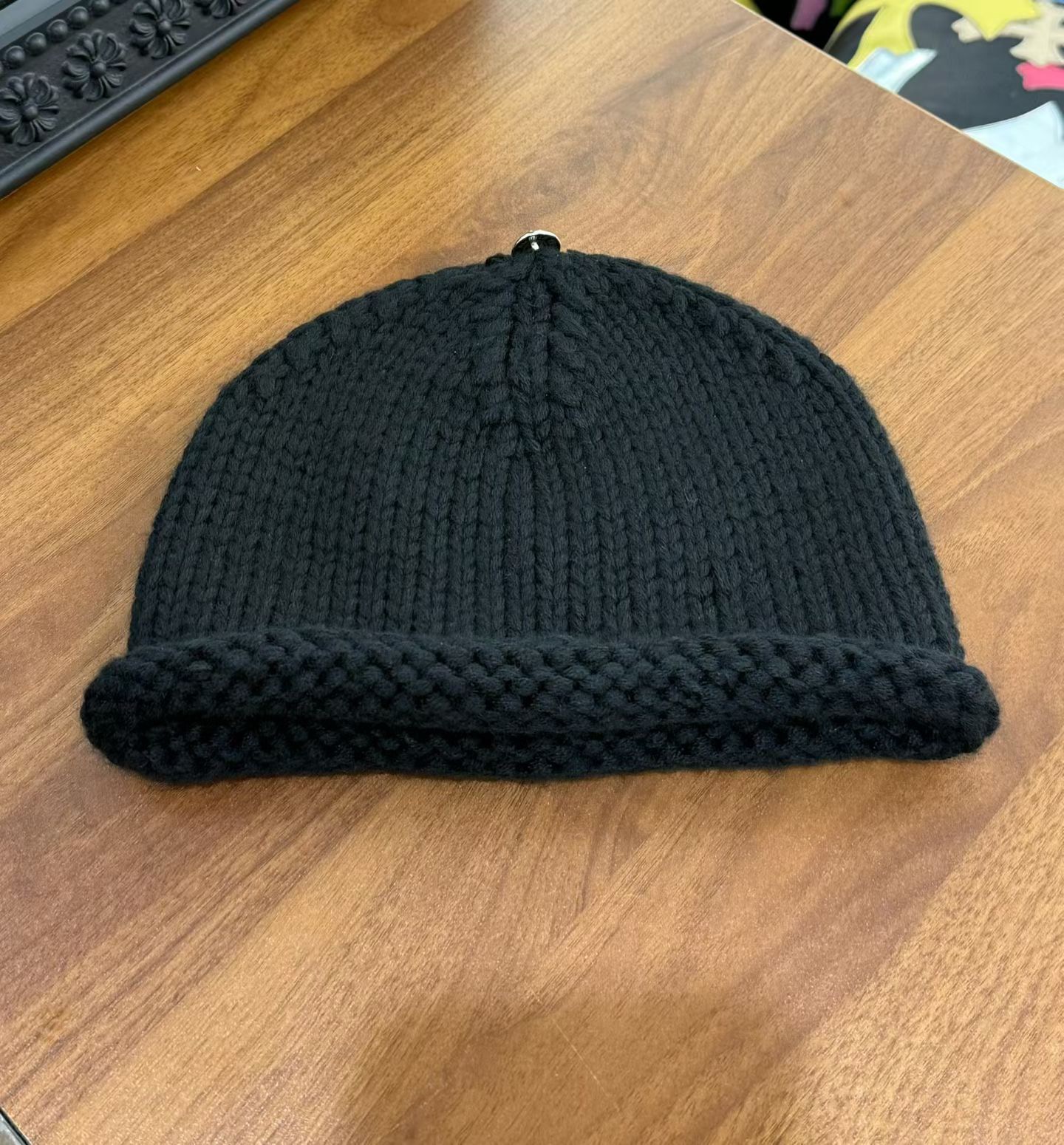 CH Cross-Frame 925 Silver Jewelry-Style Leather Hat