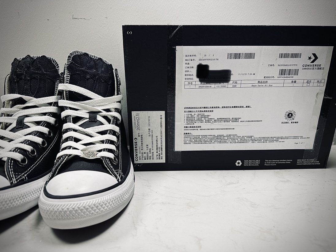 CH Chrome Hearts x Converse 132170c