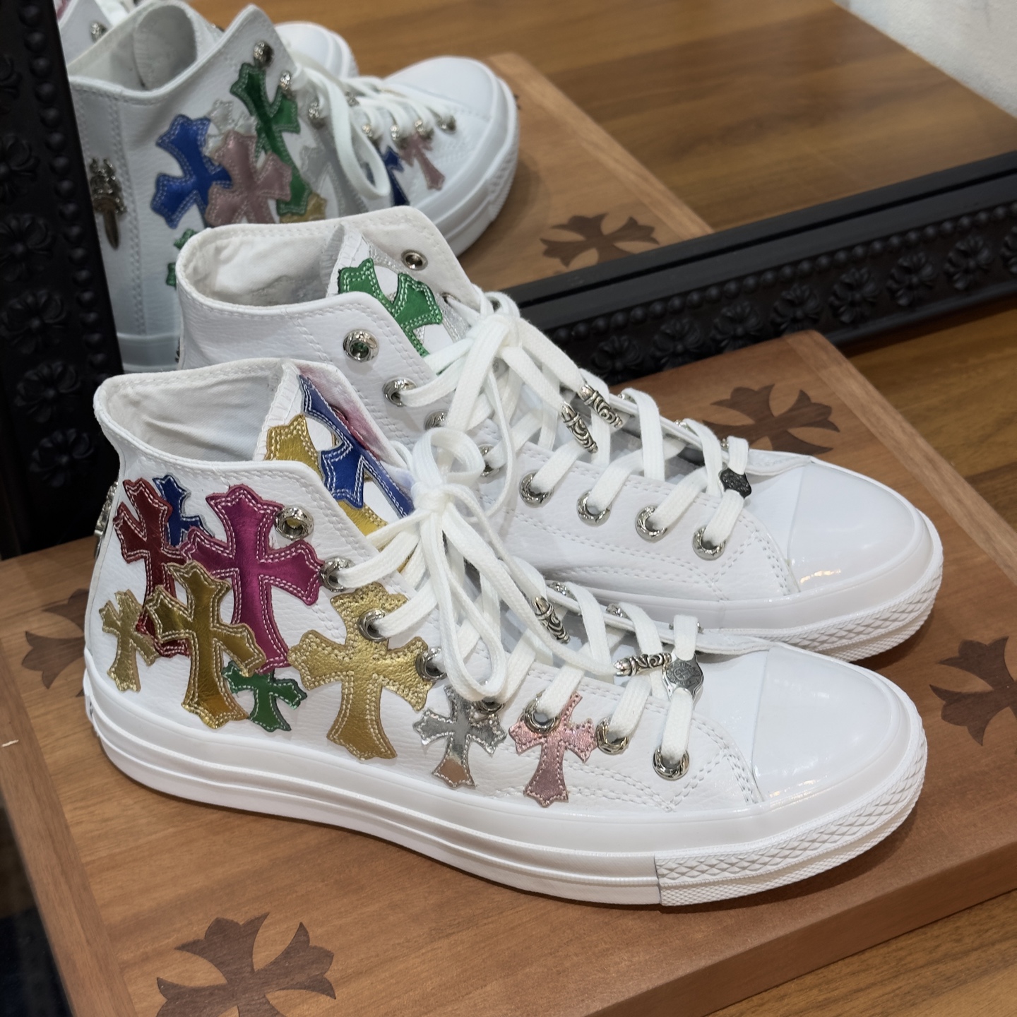 CH Chromehearts Converse 1970s Pure White. Size: 36-44