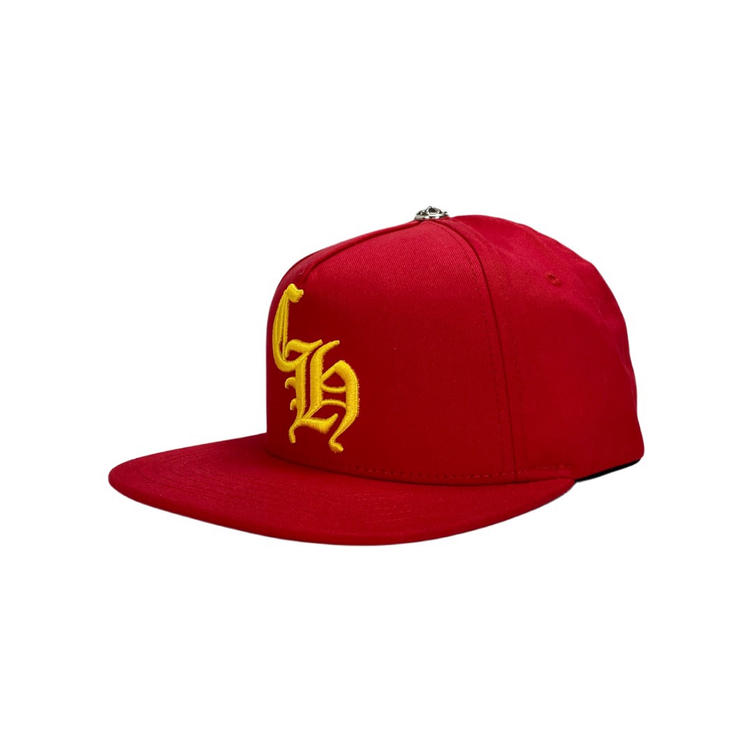 CH red embroidered baseball cap