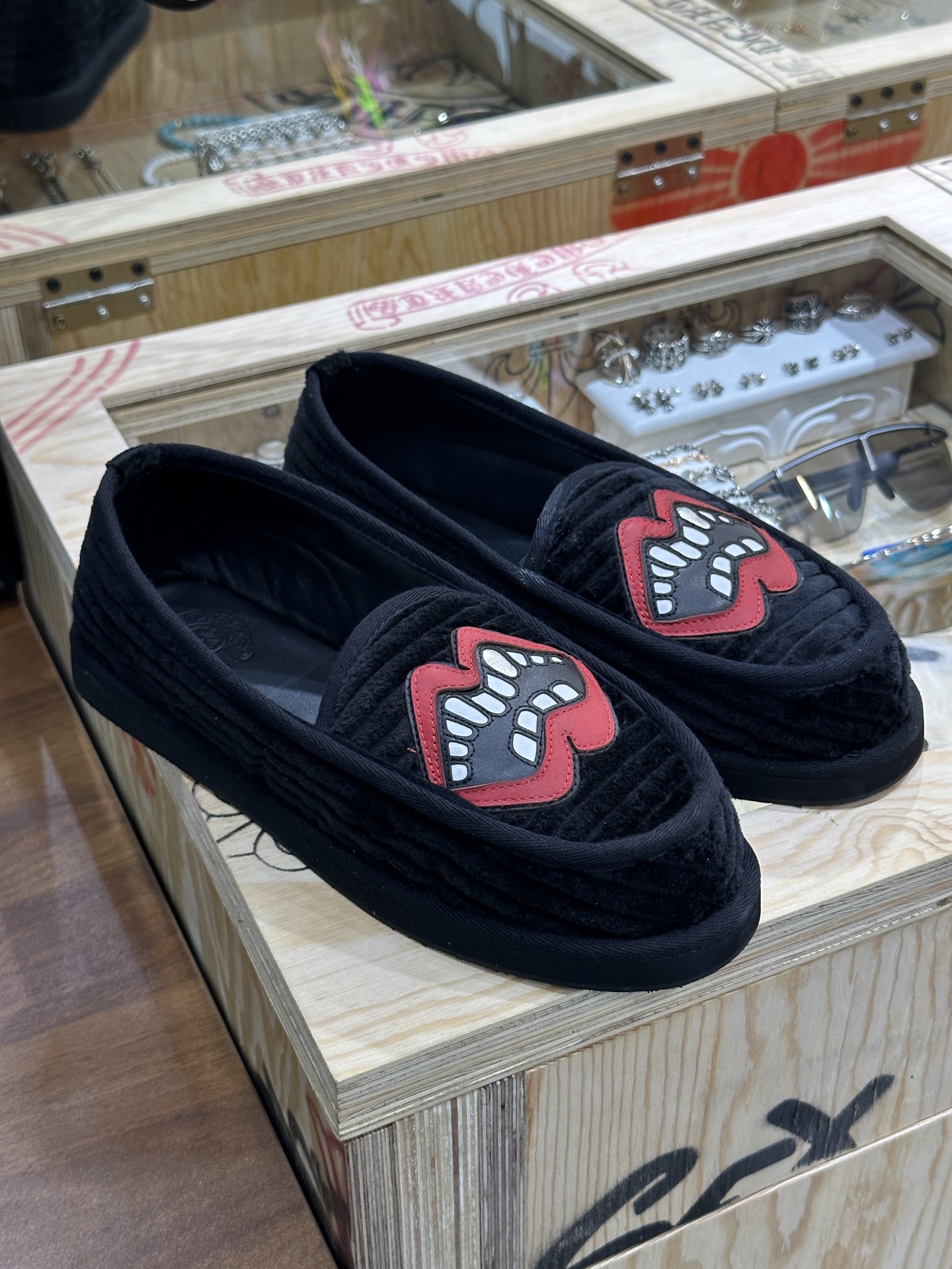 CH Chrome Hearts Matty Boy Slip-on Loafers Sizes: 36-37-38-39-40-41-42-43-44