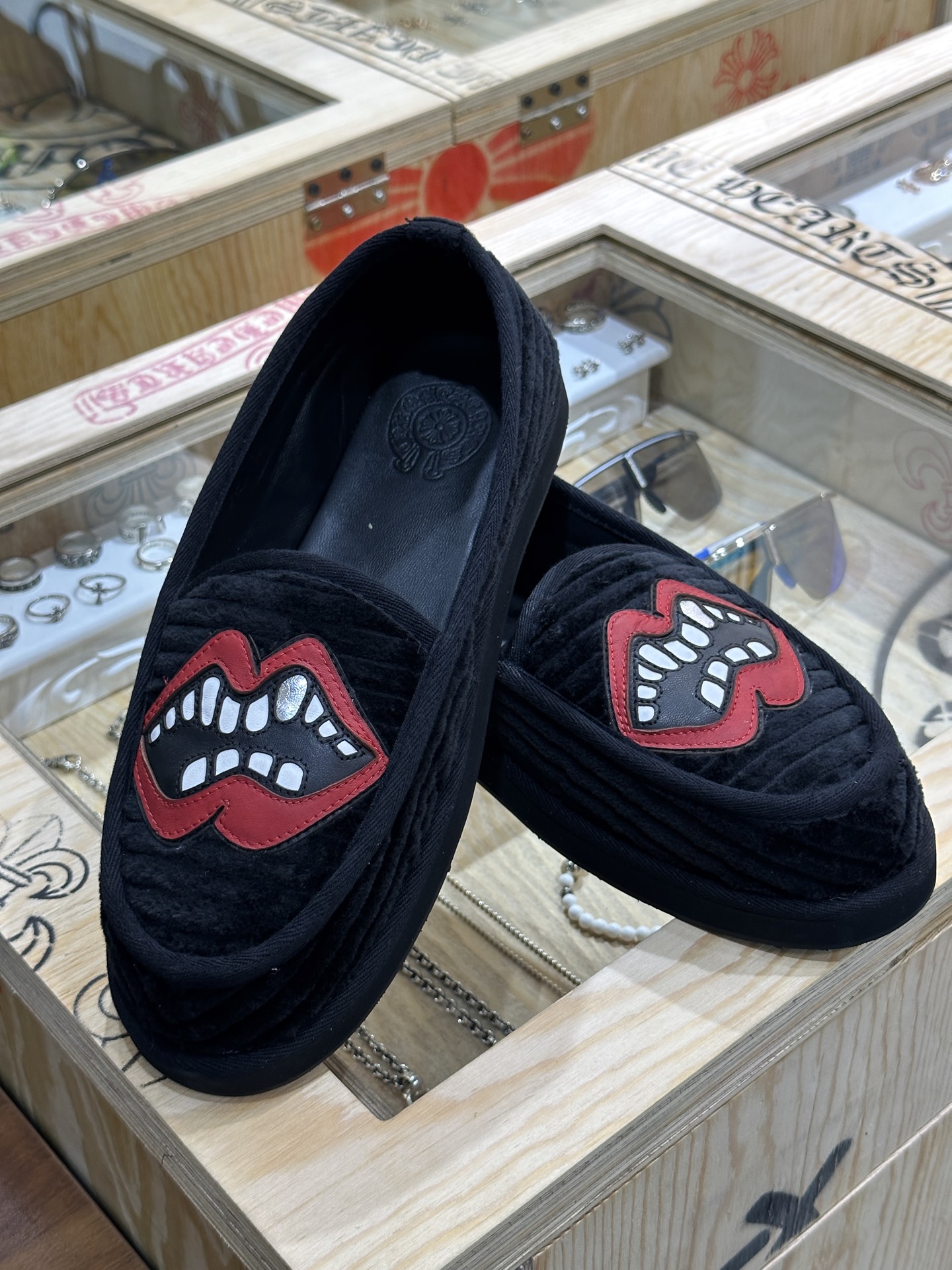 CH Chrome Hearts Matty Boy Slip-on Loafers Sizes: 36-37-38-39-40-41-42-43-44