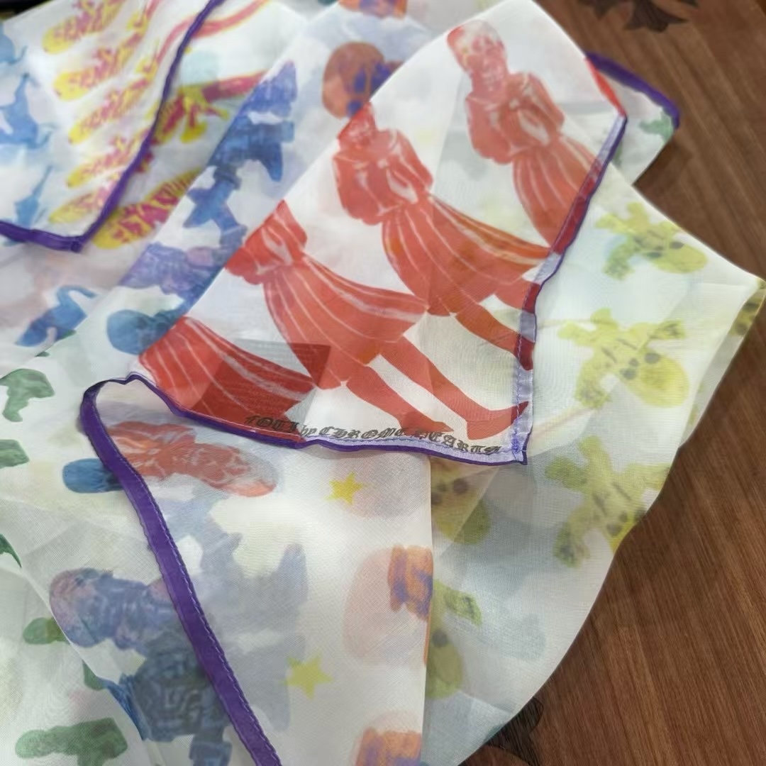 CH New Silk Scarf - Colorful Foti