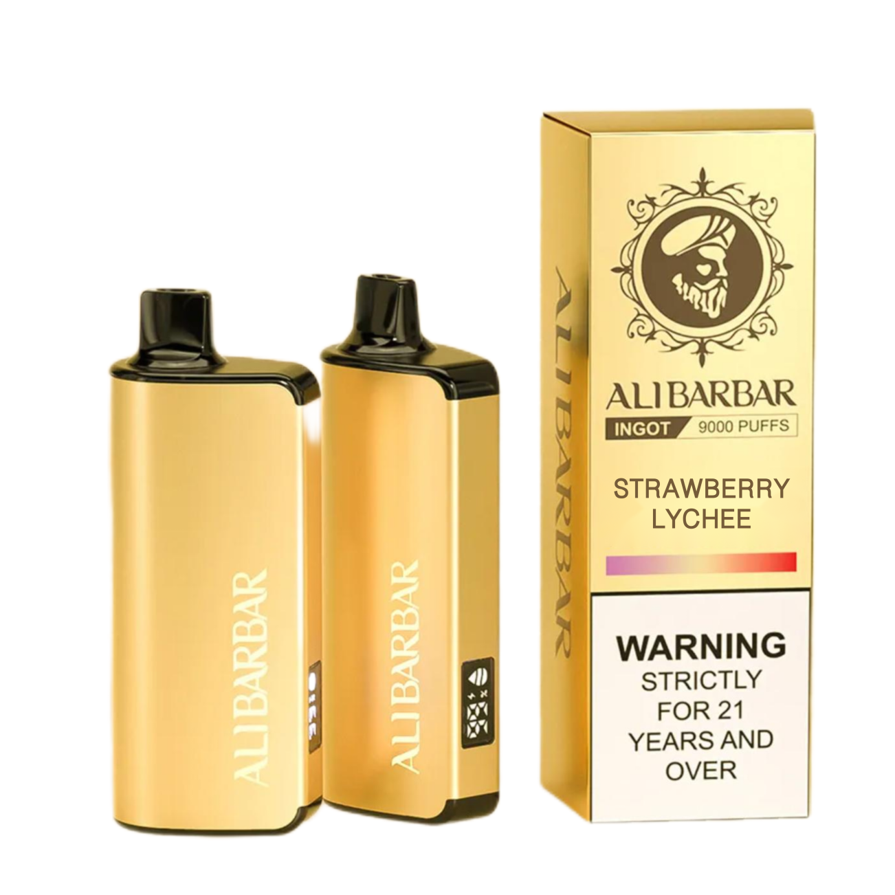 ALIBARBAR INGOT9000 STRAWBERRY LYCHEE