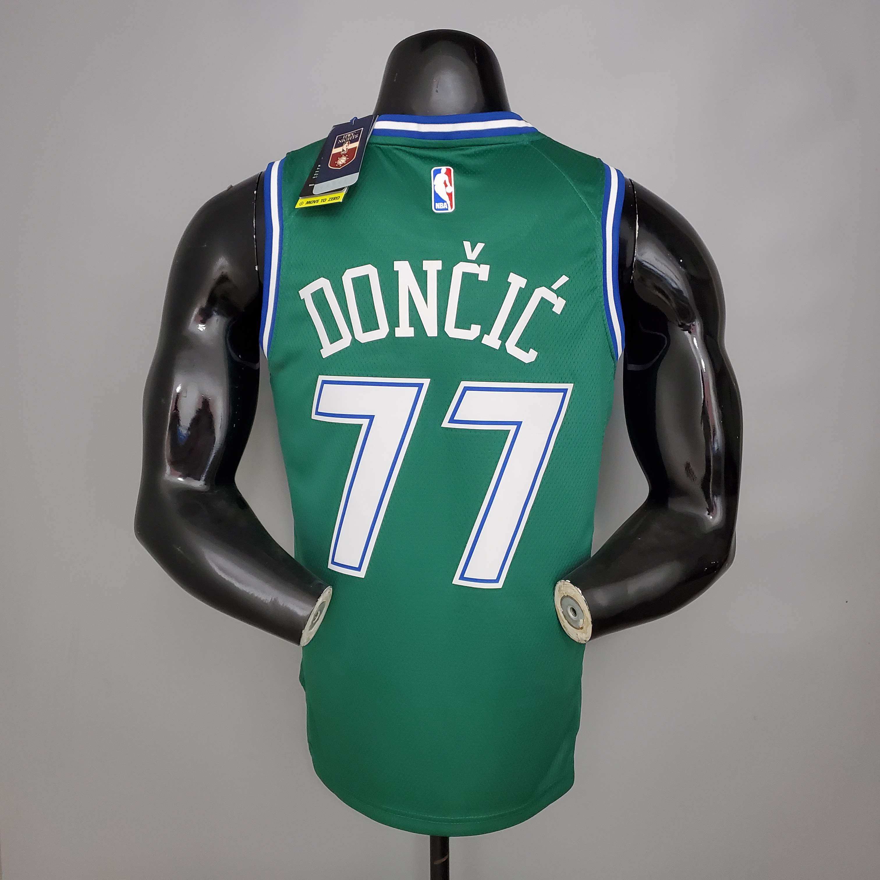 Luka Doncic Dallas Mavericks Theme Limited Edition Swingman Jersey Retro Green
