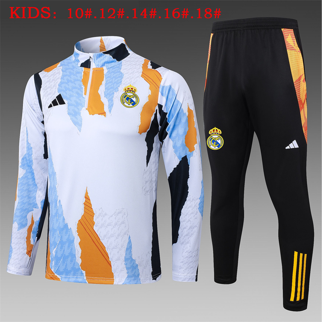 Real Madrid Kids Training Suit 24/25