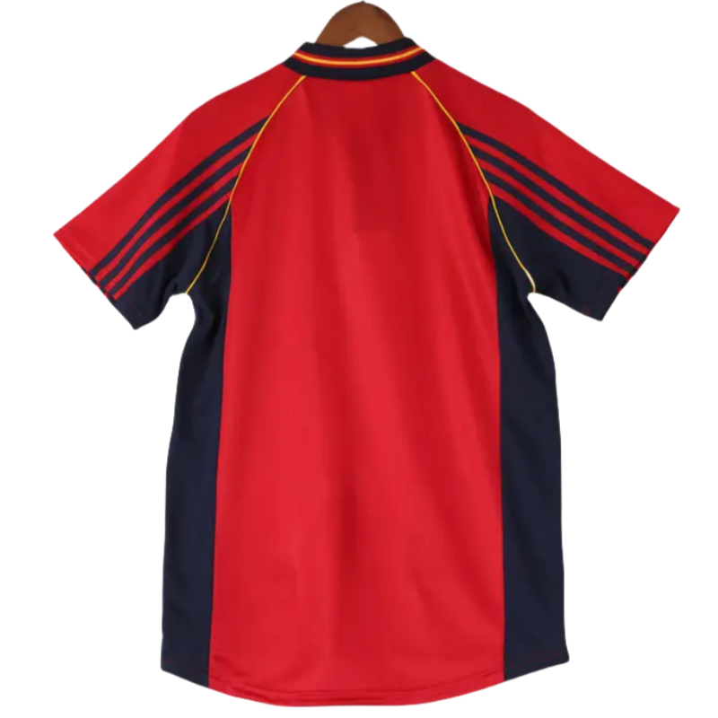 Spain Retro Jersey Home World Cup 1998