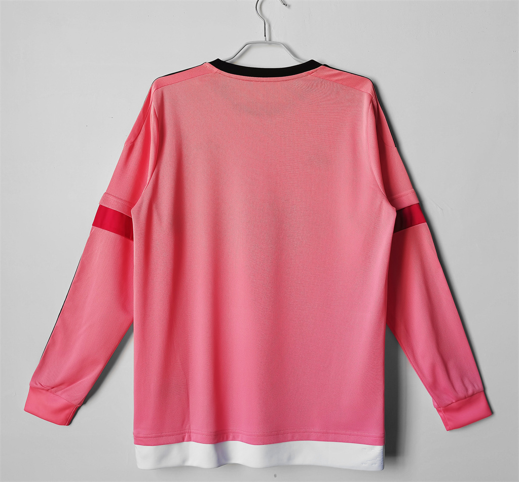 Juventus Away Long Sleeve Retro Jersey 2015/16