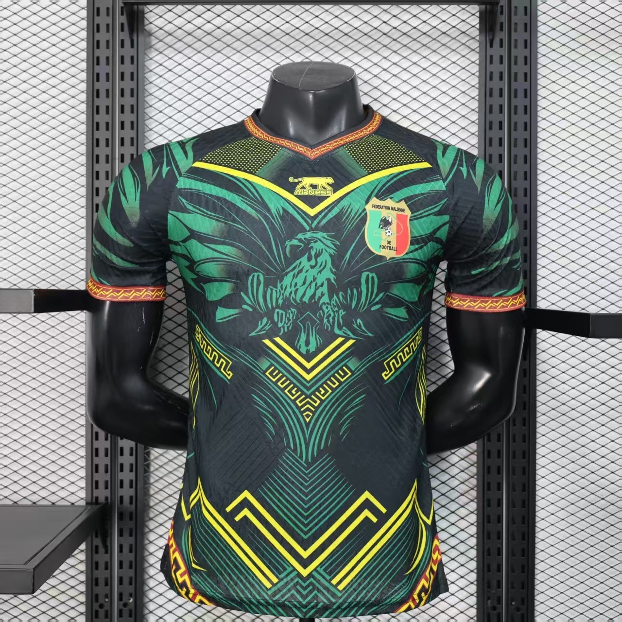 2026 Cameroon player version in black and green