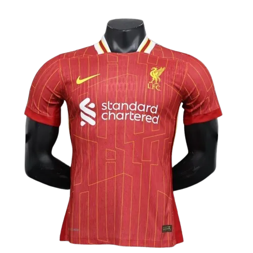 24-25 Liverpool Home Player Version Soccer Jersey
