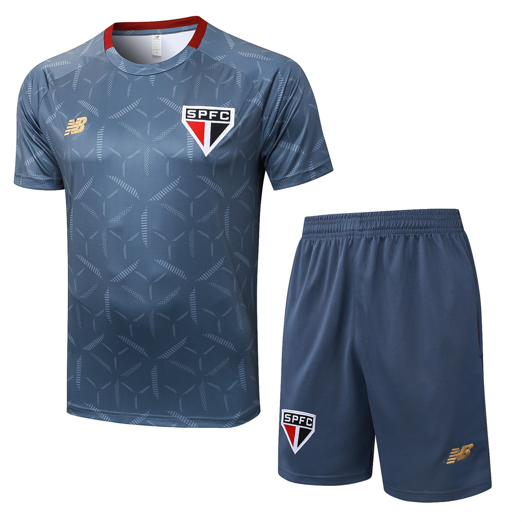 Sao paulo Training Short Sleeve Suit 25/26