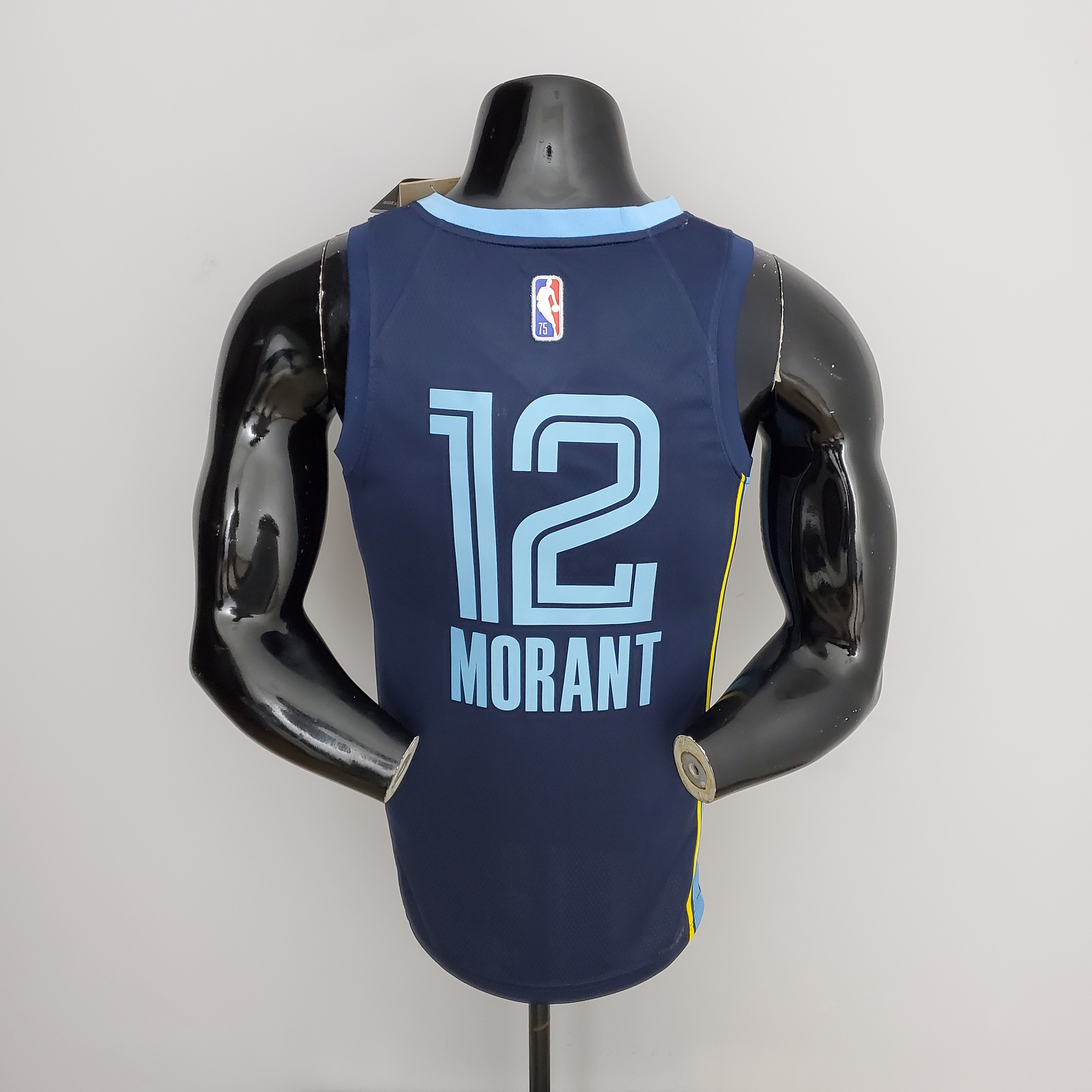 Ja Morant Memphis Grizzlies 75th Anniversary Swingman Jersey Blue