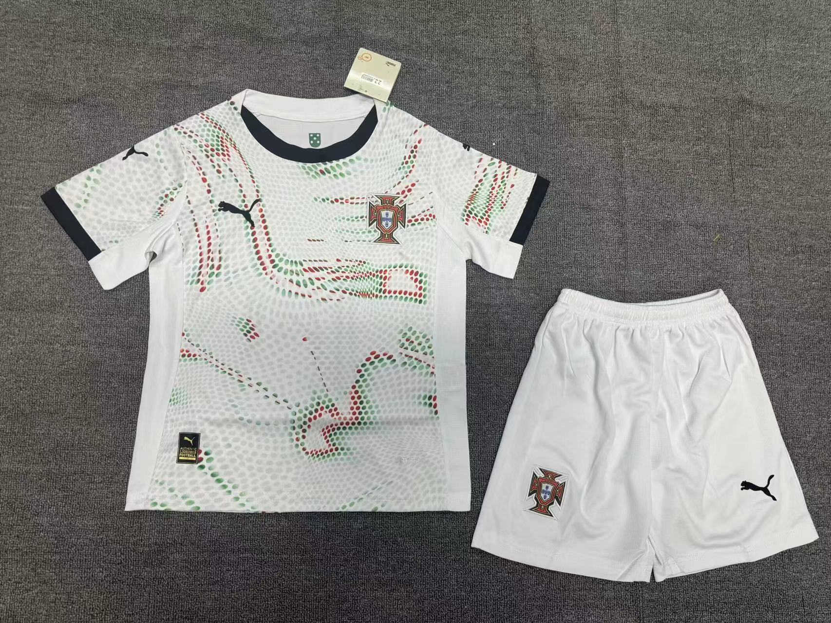 Portugal 2025 Away Kids Suit & Socks