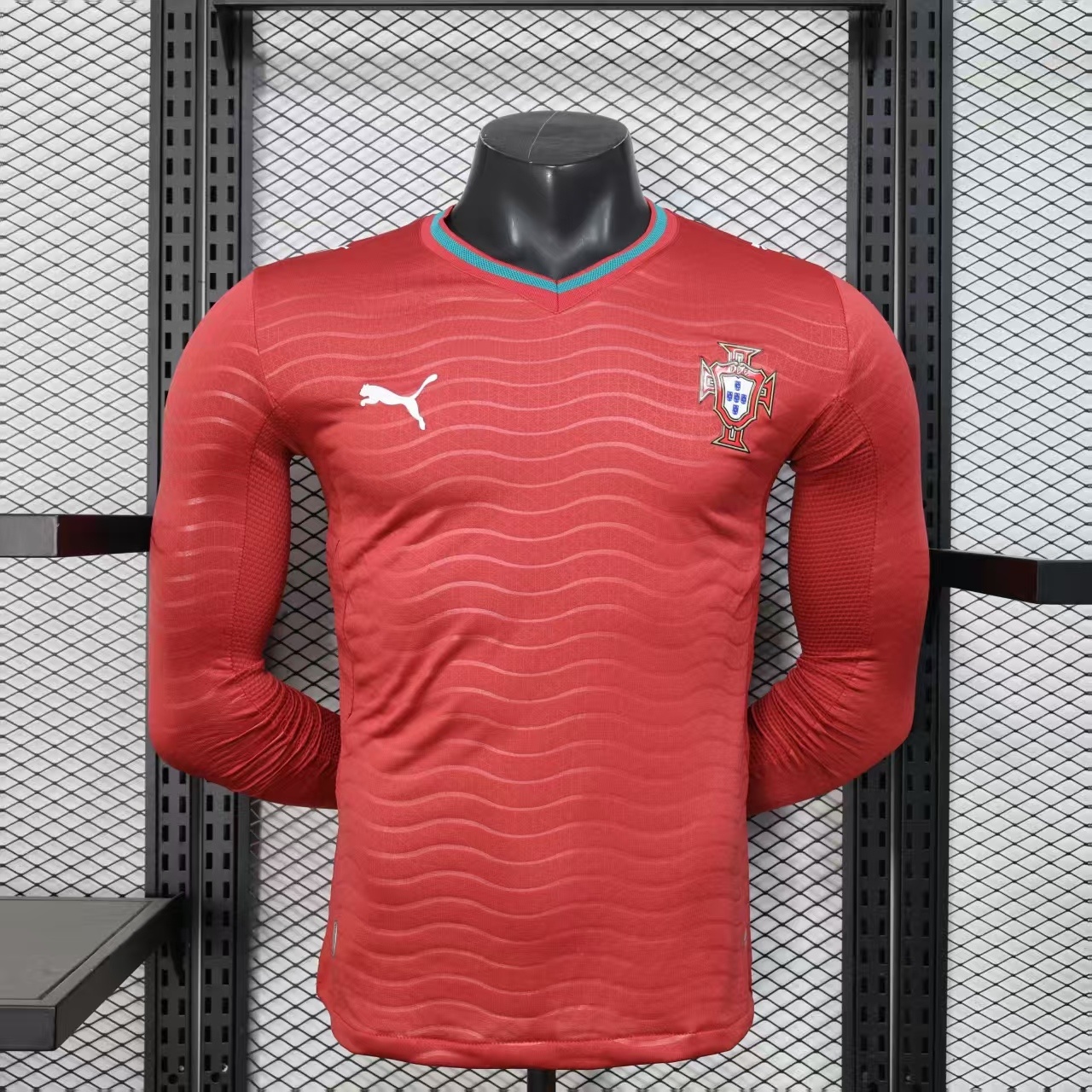 2026 World Cup jersey: Portugal home long-sleeved player version