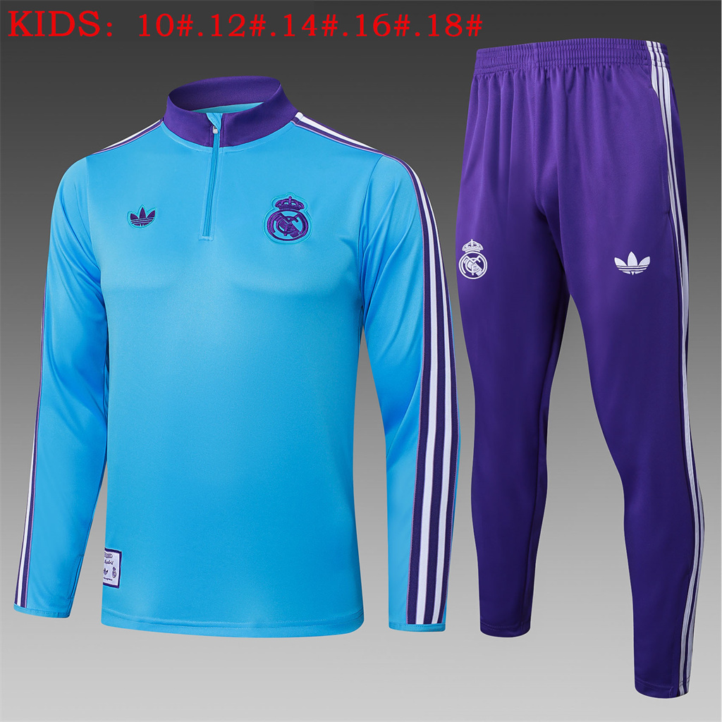Real Madrid Kids Training Suit 25/26