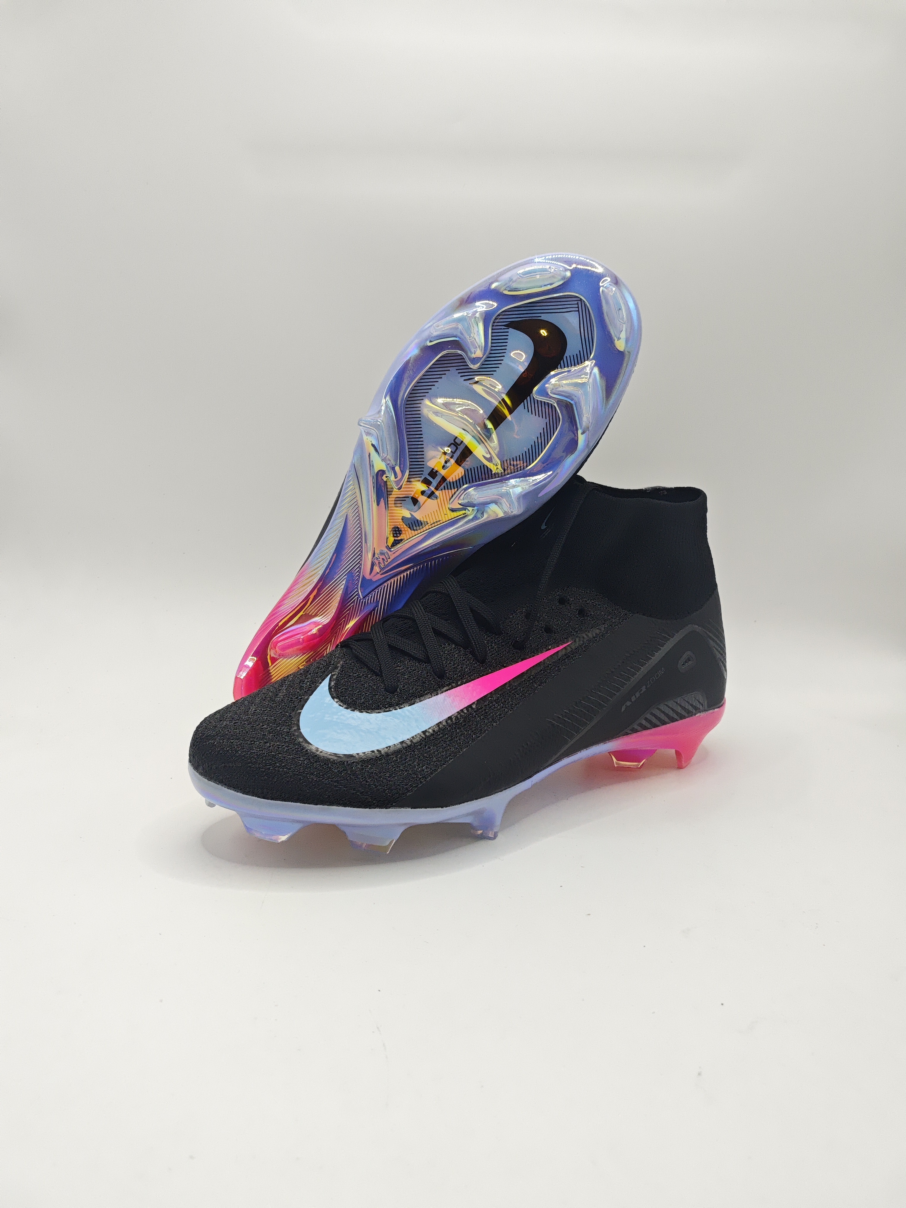 Nike Mercurial 16 Built-in Bonded Pack Full Air Cushion Waterproof Knit FG Soccer Cleats