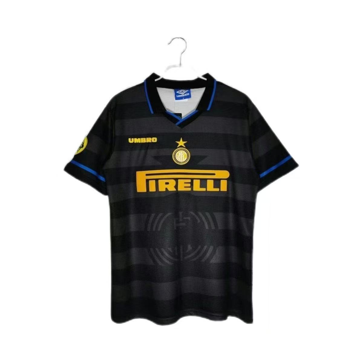 97-98 Inter Milan Ronaldo #10 Retro Jersey Europa League Away