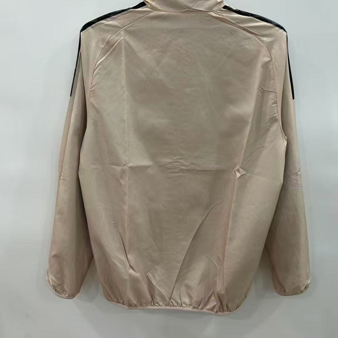 Boca Juniors 2025/26 Travel Jacket Light Gold Training Zip Up Long Sleeve Fan Version