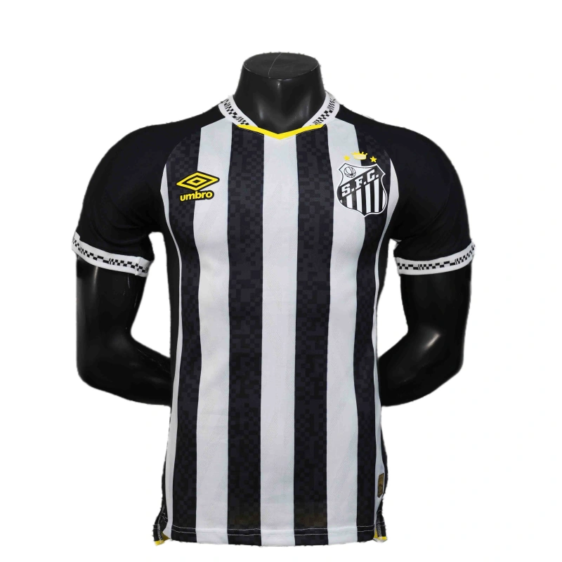 Santos Away Kit Player Version Shirt 25-26