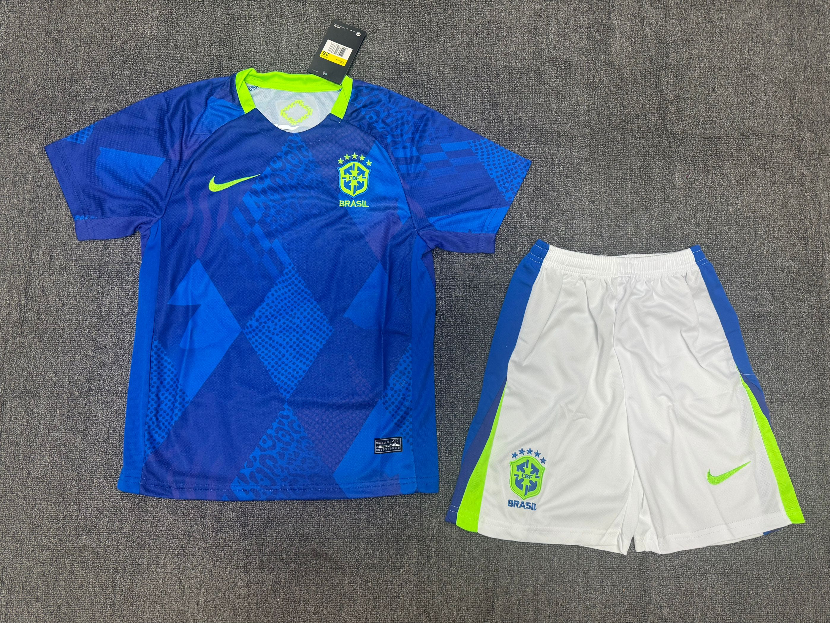 Brazil Women's Team 2025 Copa America Away Kids Suit