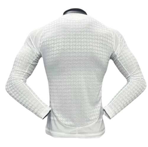 2024-25 Real Madrid Home Long Sleeve Jersey Player Version