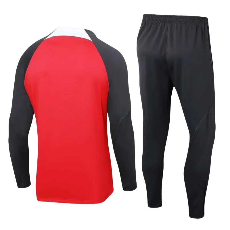 2024/2025 Liverpool Half-Pull Training Suit Red Football Shirt