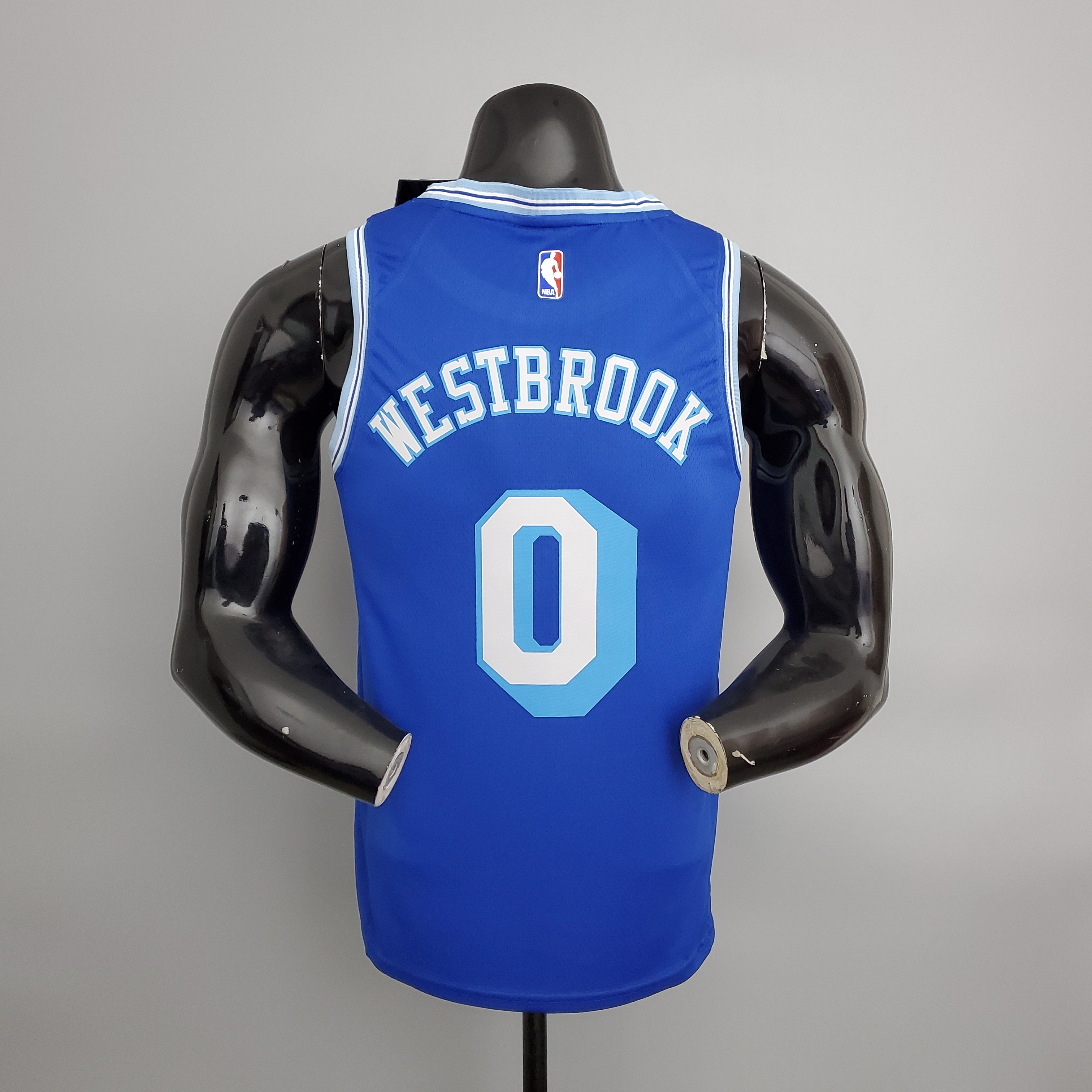 Russell Westbrook Los Angeles Lakers 2020/21 Swingman Jersey Retro Blue