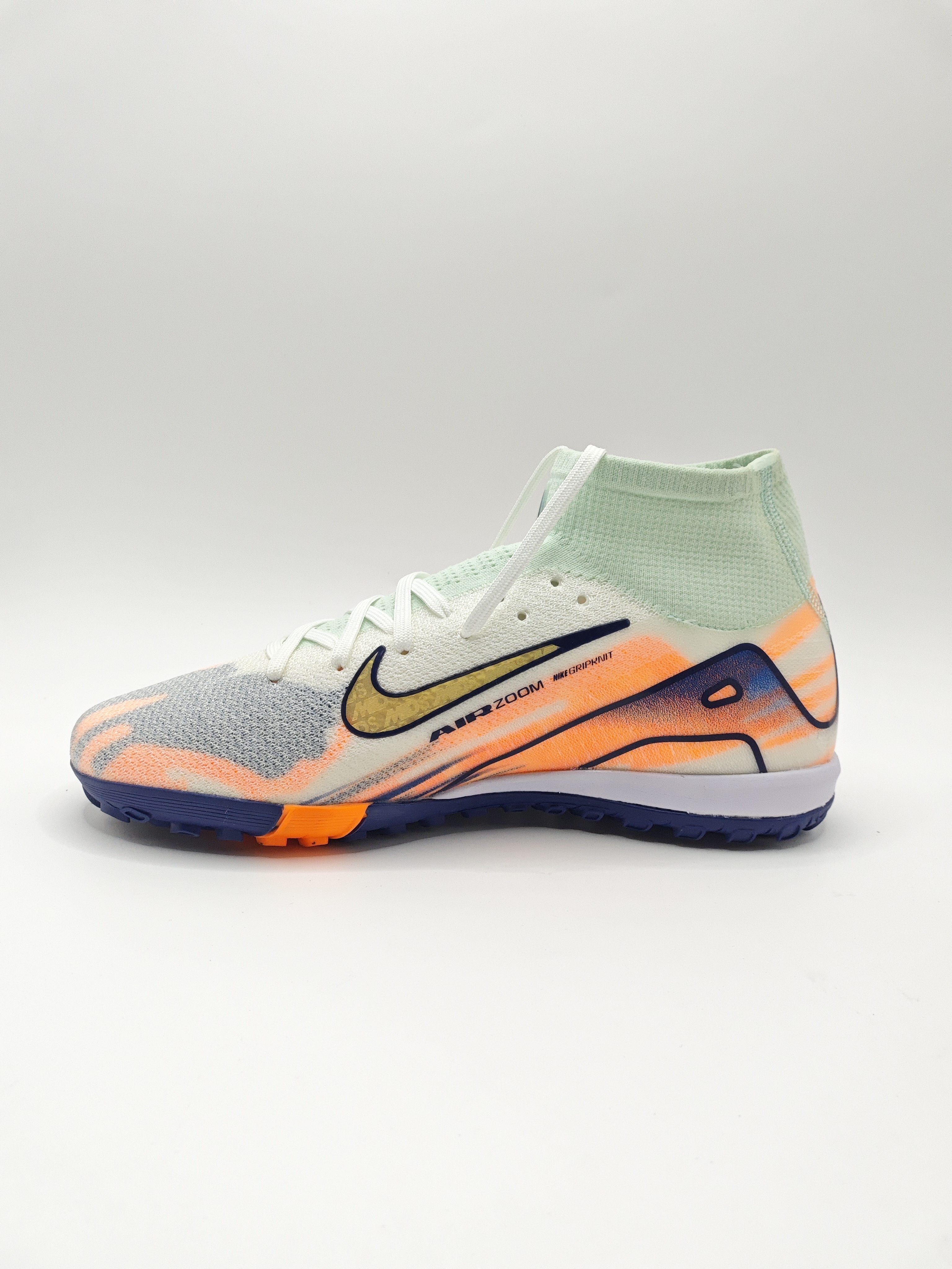 Nike Mercurial 16 High-Top Built-in Full Air Cushion Waterproof Knit Turf Studs MD Outsole Soccer Cleats