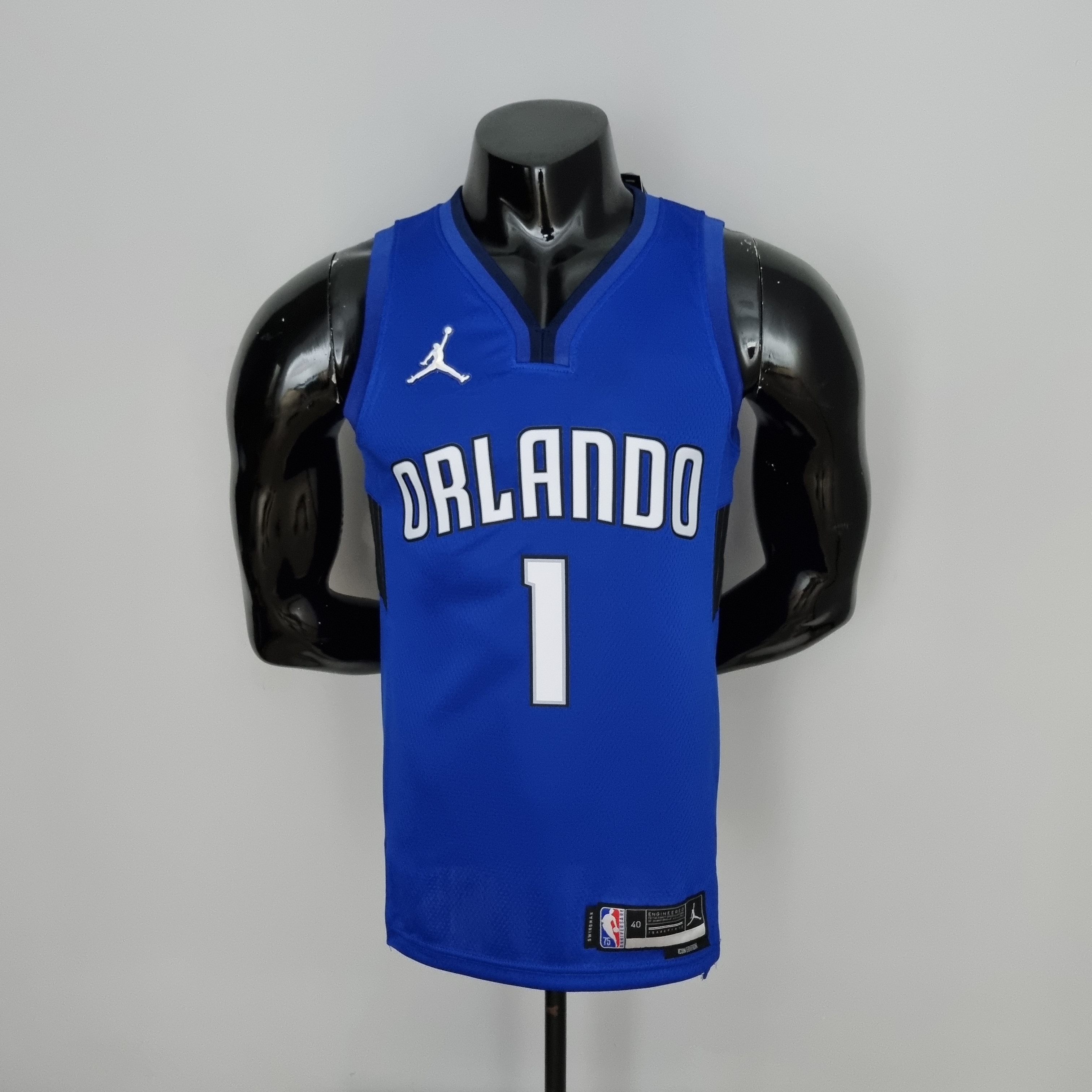Jonathan Isaac Orlando Magic 75th Anniversary Swingman Jersey Blue