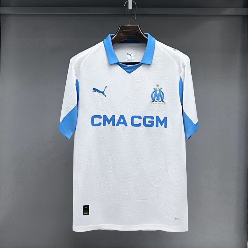 Marseille Soccer Jersey Home Shirt 2025-26