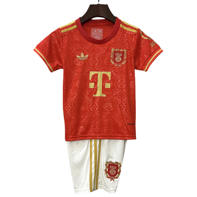 Adidas Kids Kits FC Bayern Munich 125th Anniversary Shirt 25-26