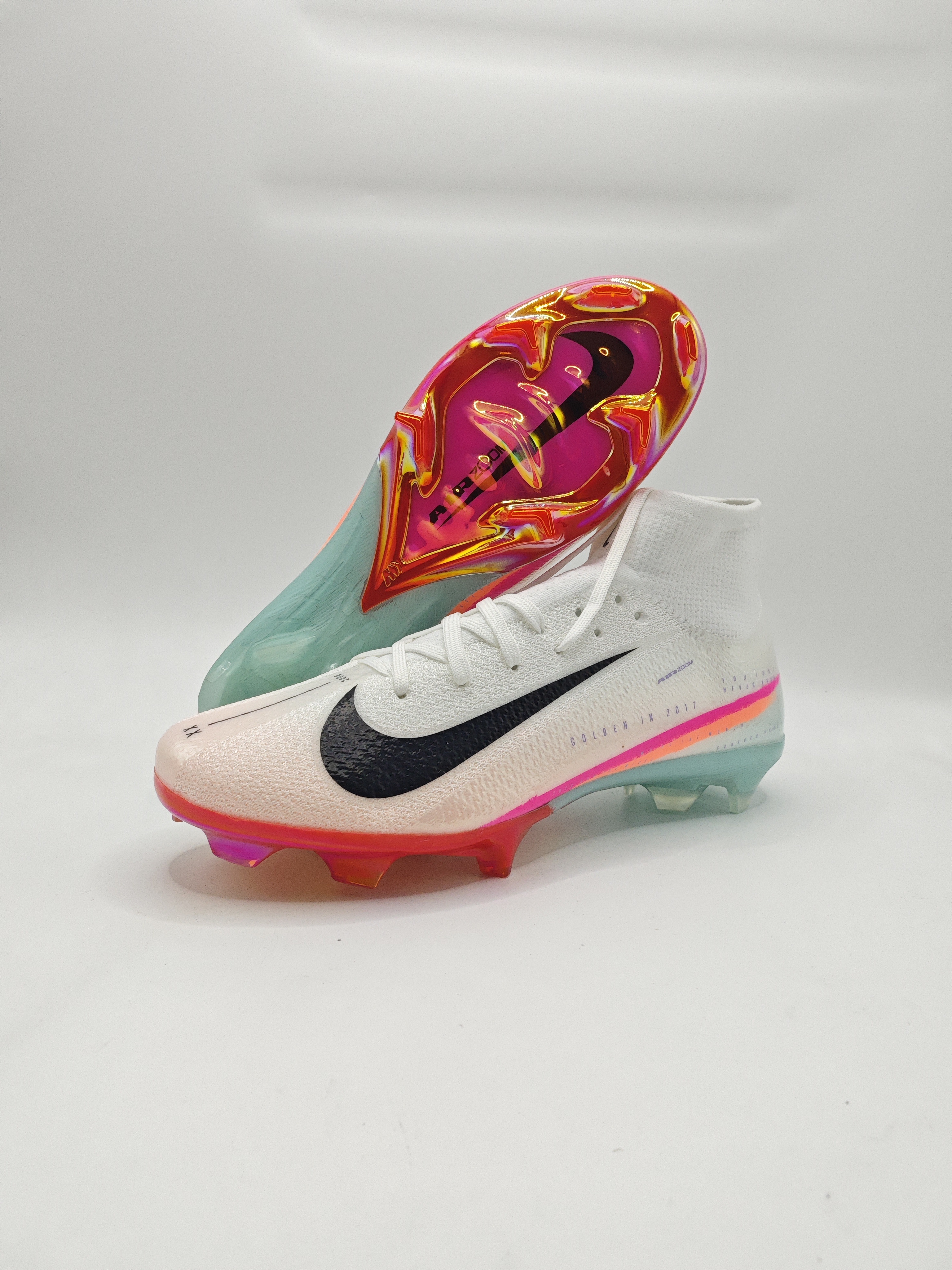 Nike Mercurial 16 Built-in Bonded Pack Full Air Cushion Waterproof Knit FG Soccer Cleats