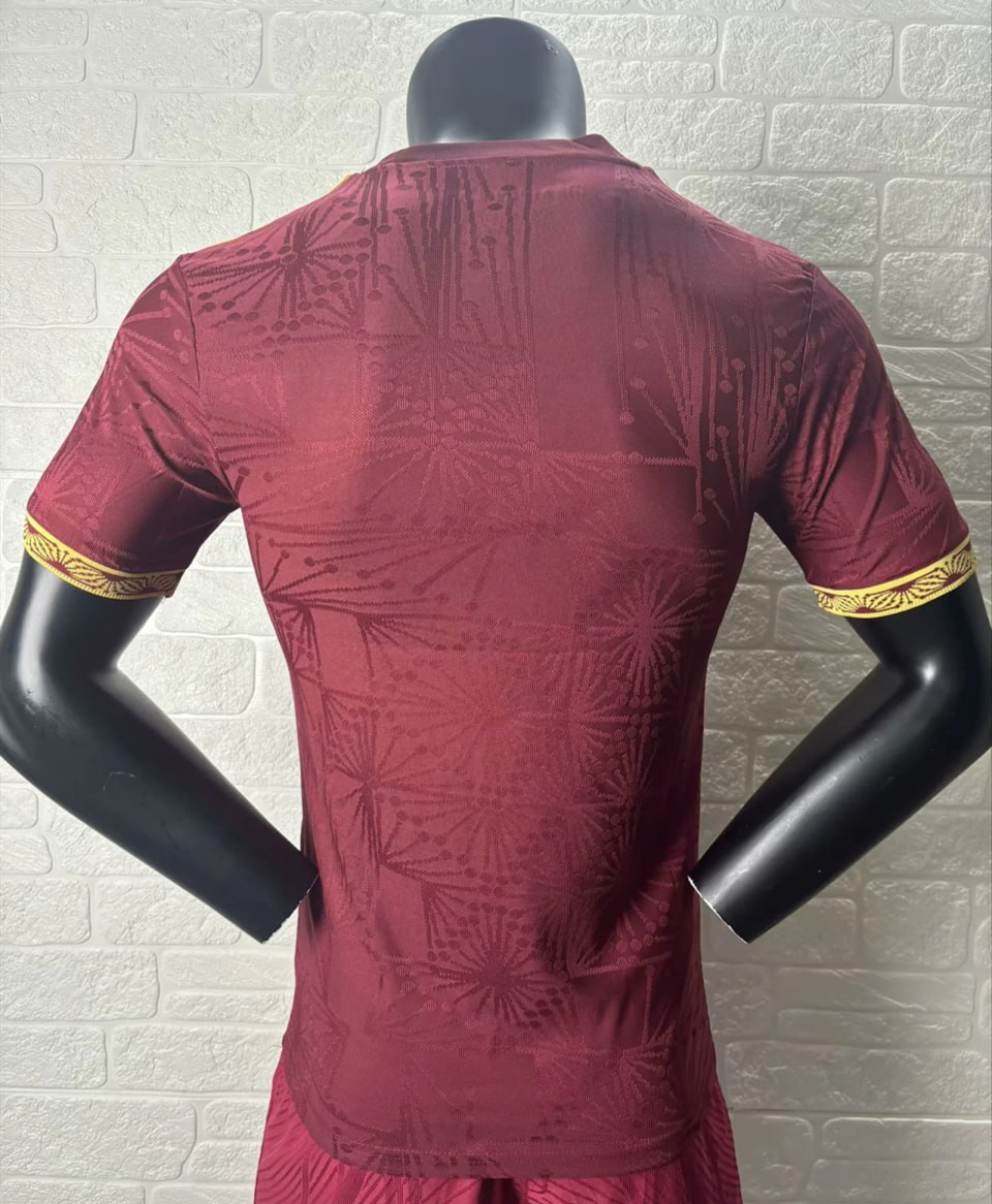 Mexico Gold Man Player Jersey 25/26 Red