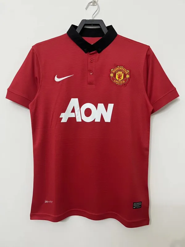 13-24 Manchester United Retro Jersey Home
