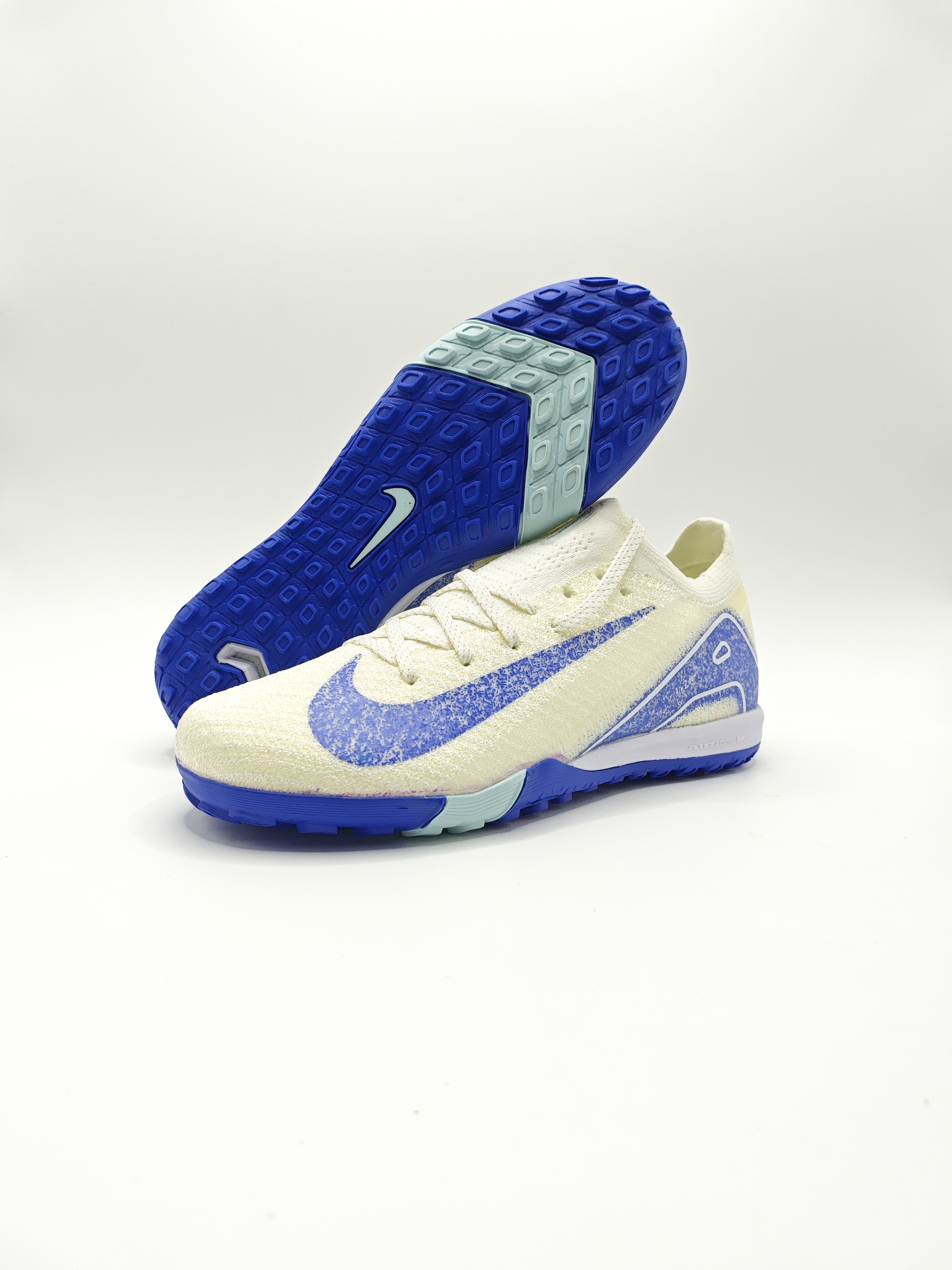 Nike Mercurial 16 Low-Top Built-in Full Air Cushion Waterproof Knit Turf Studs MD Outsole Soccer Cleats