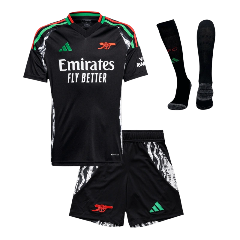Kids Arsenal Custom Away Full Soccer Kits 2024-25