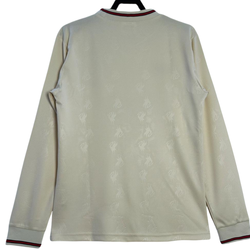 Retro Liverpool Away Football Jersey Long Sleeve 1996/1997