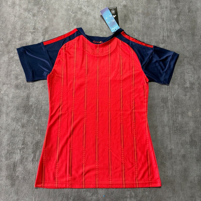 2026 World Cup Spain jersey home women's