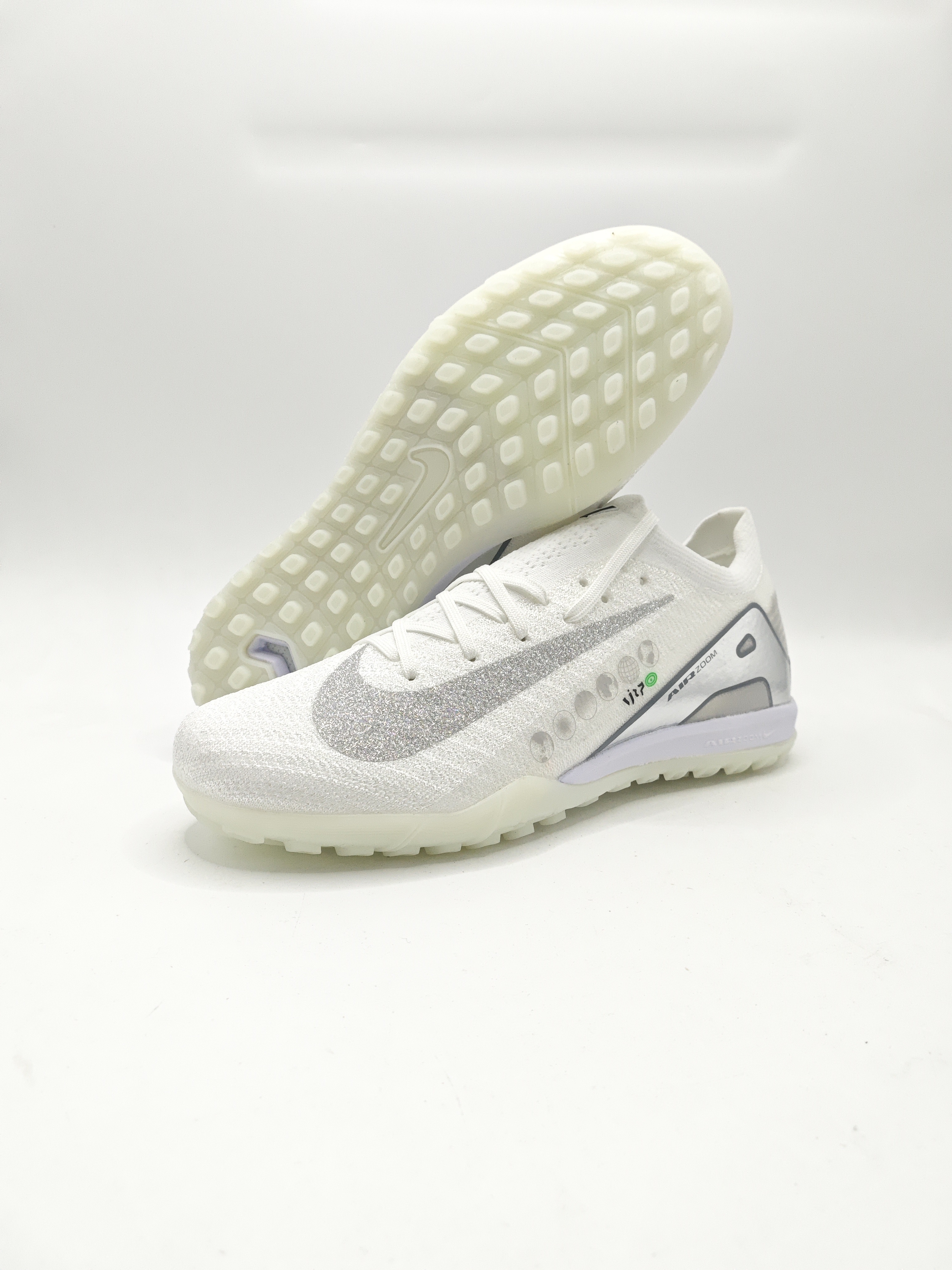 Nike Mercurial 16 Low-Top Built-in Full Air Cushion Waterproof Knit FG MD-Outsole Soccer Cleats