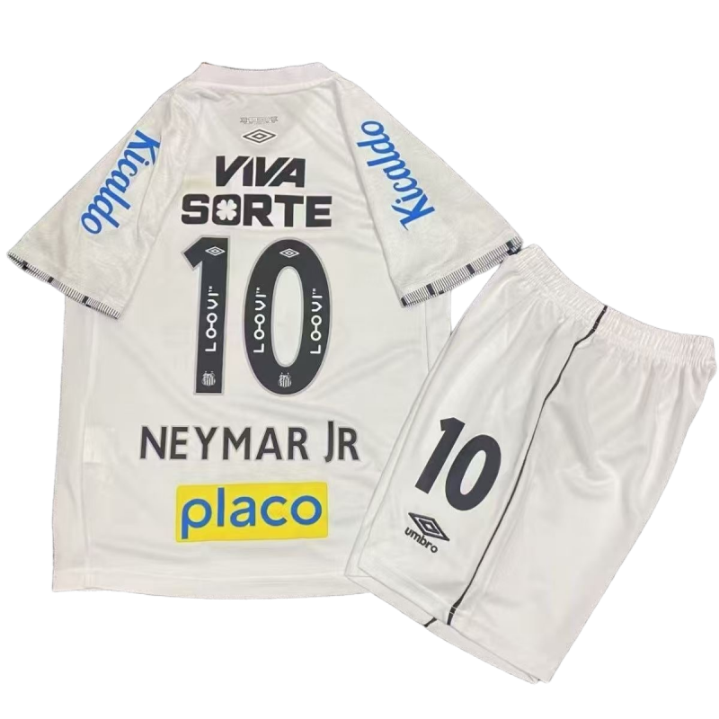 Santos Football Club home jersey fan kit for the 2024-25 season