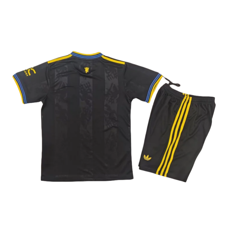 Manchester United Away Football Shirt (Kids Kit) 25-26