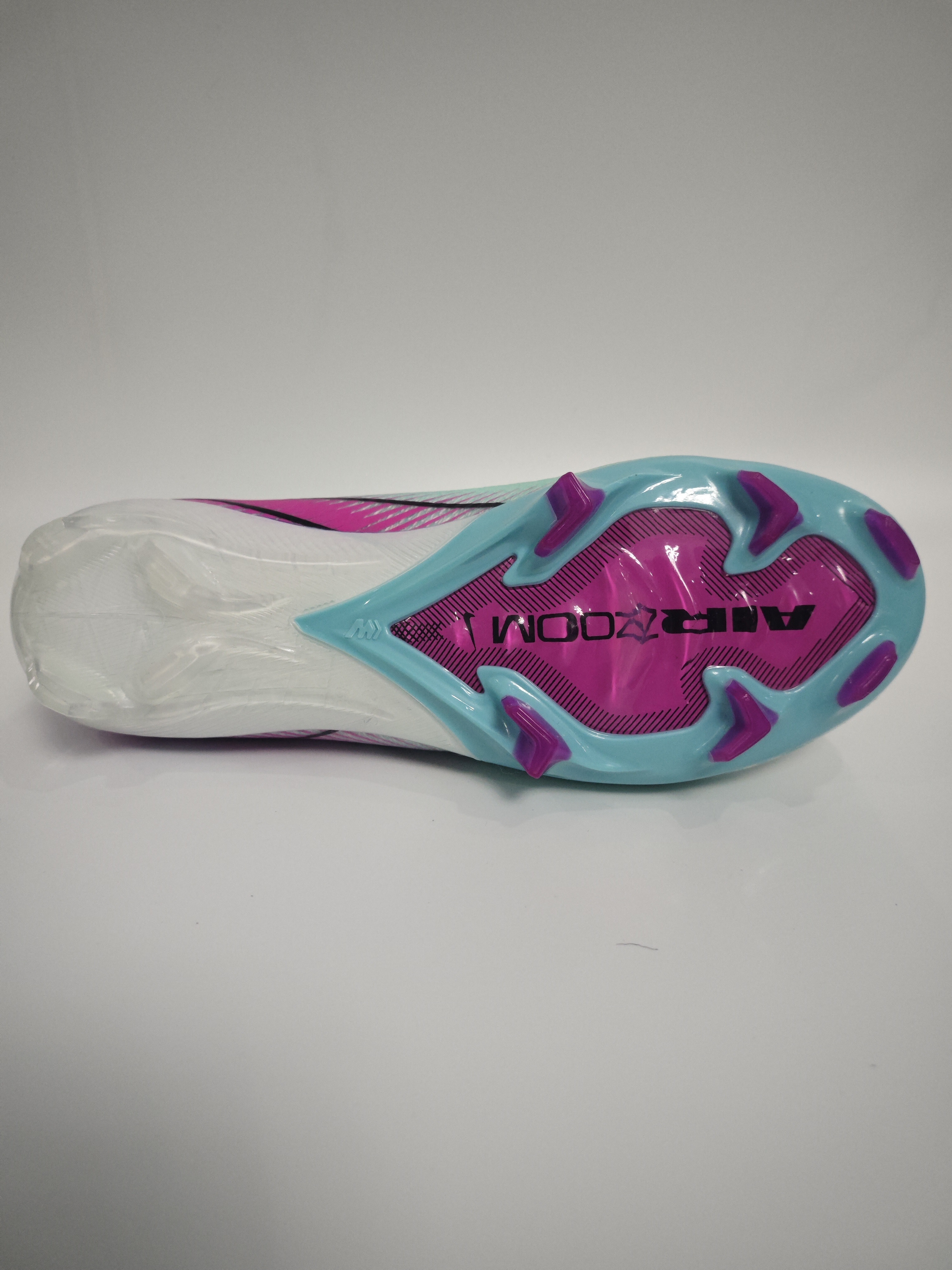 Nike Mercurial 16 FG Soccer Cleats with Built-in Bonded Pack: Full Air Cushion for All-Match Comfort, Waterproof Knit for Wet Pitches