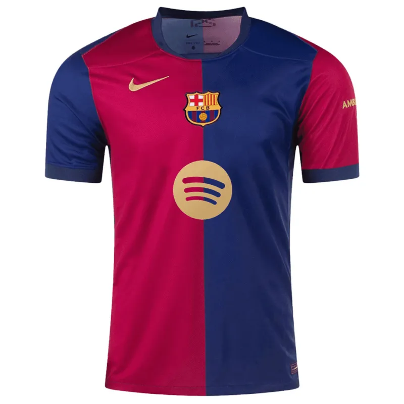 24-25 Barcelona Home Soccer Jersey