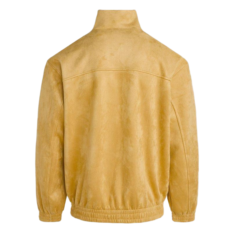 Adidas Three-Leaf Clover Unisex Classic New Chinese Style Suede Jacket