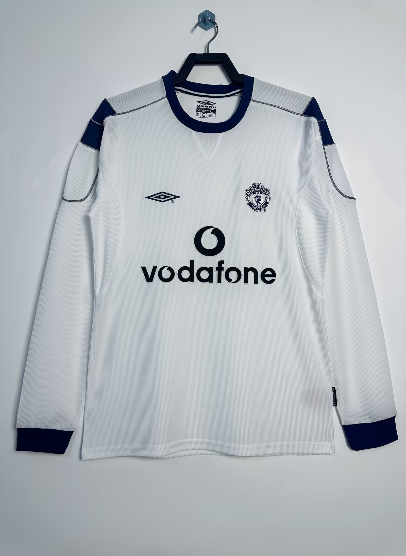 Manchester United Away Retro Long Sleeve Jersey 2000/01