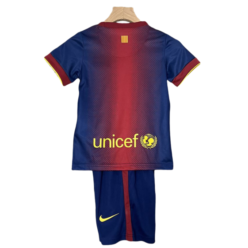 12-13 Barcelona Home Retro Kids Kit