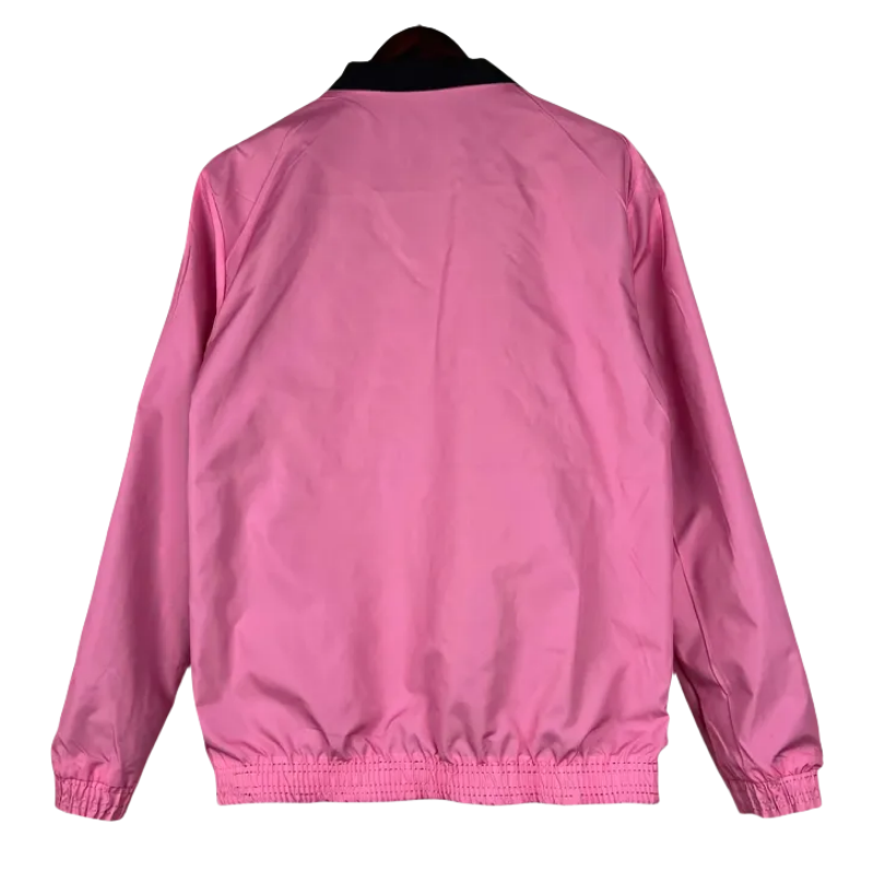 2023-2024 Inter Miami Reversible Windbreaker（black-pink）Soccer Jersey 1:1 Thai Quality