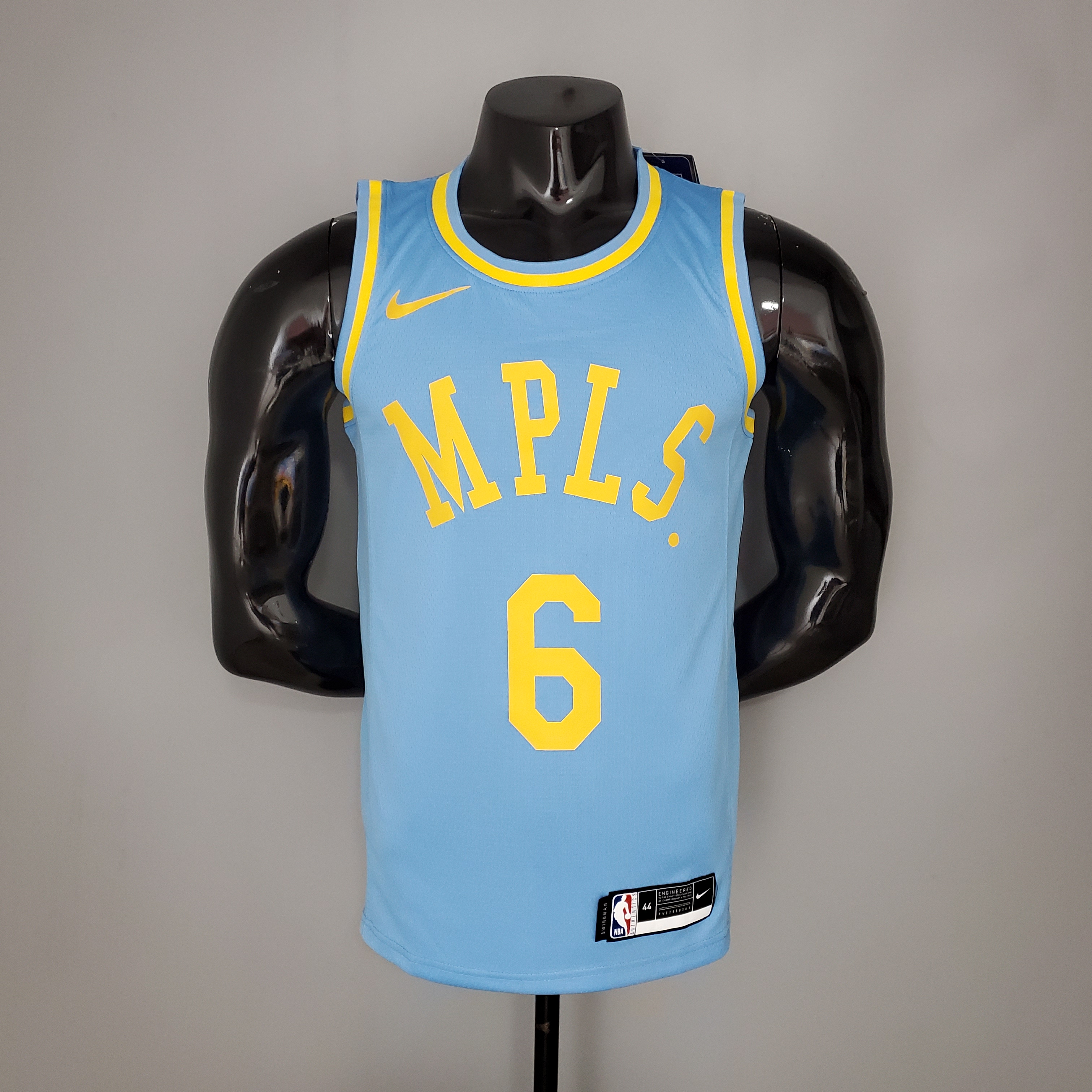 LeBron James Los Angeles Lakers Minneapolis Edition 2020/21 Swingman Jersey Blue