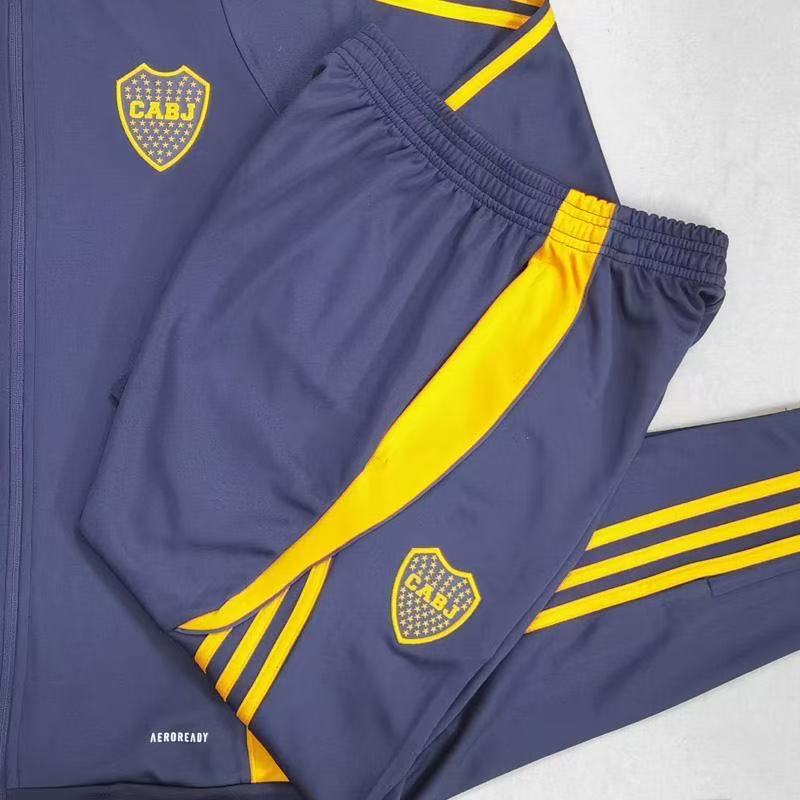 Boca Juniors Training Tracksuit 25/26 CABJ Full Zip Jacket and Pants Set